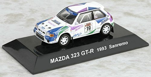 1/64 Japan CM's Rally Car Collection SS15 MAZDA 323 4WD GTR GT-R No. 19 Sanre... - $27.99