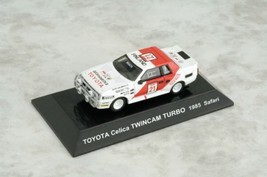 1/64 CM&#39;s Rally Car Col SS12 TOYOTA Celica TWINCAM TURBO No. 21 Safari 1985 - $49.39