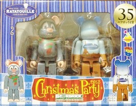 Medicom Toy Bearbrick Be@Rbrick Unbreakable Disney Pixar Christmas Party 2013... - $31.49
