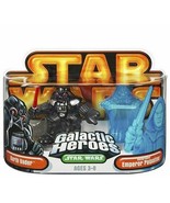 Star Wars Galactic Heroes - Darth Vader &amp; Holographic Emperor Palpatine 2pk - $23.15 CAD