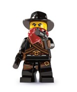 LEGO Minifigures Series 6 Bandit COLLECTIBLE Figure black-clad Outlaw Ol... - £12.09 GBP