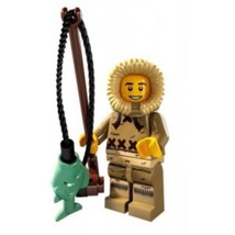 LEGO Minifigures Series 5 Ice Fisherman COLLECTIBLE Figure cold Arctic winter... - £12.97 GBP