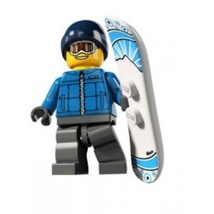 Takara Tomy Lego Minifigures Snowboarder Guy Collectible Figure Down Hill Ski... - £13.66 GBP