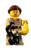 LEGO Minifigures Series 5 Zookeeper COLLECTIBLE Figure monkey banana [Toy] - £11.50 GBP