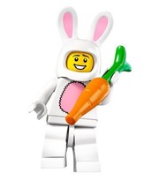 LEGO Minifigures Series 7 Bunny Suit Guy COLLECTIBLE Figure Hippity-hop costu... - £43.87 GBP