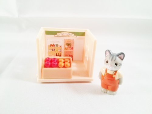 Capsule Toy Epoch Sylvanian Families Miniature Shop Series #1 Supermarket Col...