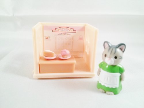 Capsule Toy Epoch Sylvanian Families Miniature Store Series #3 Sweet Shop Col...