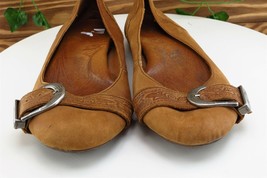 Born Women Sz 8 M Brown Flat Leather Shoes - £13.19 GBP