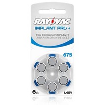 Rayovac Cochlear 675 Mercury Free Batteries- 60-bx - £25.95 GBP