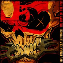 Five Finger Death Punch The Way Of The Fist Banner Huge 4X4 Ft Fabric Poster Art - $22.00