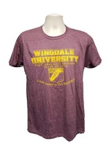 Wingdale University Class of 2018 Adult Medium Burgundy TShirt - £11.90 GBP