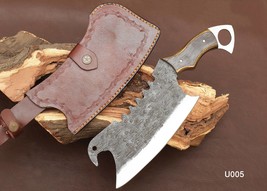 Unique Cool Cleaver Knife Set Ultra Sharp Meat Cleaver Knife High Carbon Steel C - £180.92 GBP