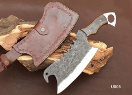 Unique Cool Cleaver Knife Set Ultra Sharp Meat Cleaver Knife High Carbon... - £100.57 GBP