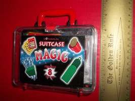 Education Gift Magic Activity Kit Performance Suitcase Set Perform Eight Tricks - £5.30 GBP