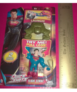 Superman Action Figure Toy Super Man Comic Cartoon Quick Shots Flight St... - $9.49