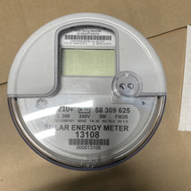 GE Solar Energy  Meter I-210+  CL200 240V FM2S Watthour Meter - $2,318.41 MXN