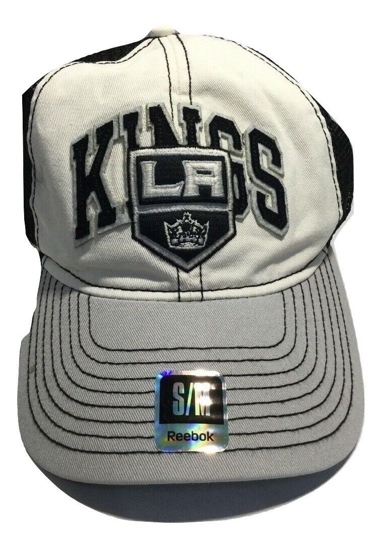 Primary image for Reebok NHL LA Kings Hat, Men's Trucker Cap, Small Medium, Mesh back