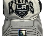 Reebok NHL LA Kings Hat, Men&#39;s Trucker Cap, Small Medium, Mesh back - $12.61