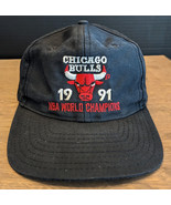 1991 Chicago Bulls NBA World Championship cap vintage Snapback Hat - $45.00