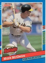 Mark McGwire 1991 Donruss Baseball card  - £2.74 GBP