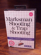 Sega Master System Marksman Shooting and Trap Shooting Game Cartridge, t... - £7.03 GBP