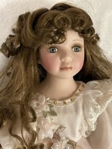 Rare Cathay Collection Victorian Porcelain Doll  16”  1-5000 beautiful Dress - $79.48