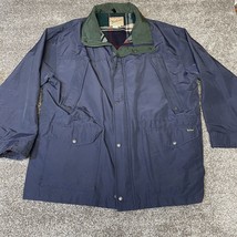 Woolrich Jacket Mens XXL Wool Blanket Lined Blue Field Barn Chore Coat Vintage - £36.99 GBP