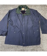 Woolrich Jacket Mens XXL Wool Blanket Lined Blue Field Barn Chore Coat V... - £37.03 GBP