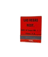 Vintage Matchbook Las Vegas Restaurant Palmer Puerto Rico Full Unstruck - €8,89 EUR