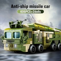 WW2 Anti Ship Missile Vehicle Building Blocks Military MOC Bricks Toys DIY Model - £31.13 GBP