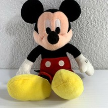 Disney Mickey Mouse Plush 11&quot; Stuffed Animal Classic Toy Cuddly Soft - £9.41 GBP