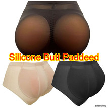 Big Silicone buttock Butt Pads Enhancer body Shaper Brief  Panties Tummy... - £22.03 GBP