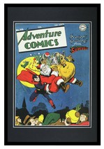 Adventure Comics #113 Superman Santa Framed 12x18 Official Repro Cover D... - £38.94 GBP