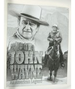 John Wayne Metal Tin Sign American Legend Western Cowboy Hollywood Retro... - $24.38 CAD