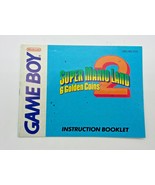 Super Mario Land: 6 Golden Coins Nintendo GameBoy Booklet Manual Instruc... - £6.21 GBP