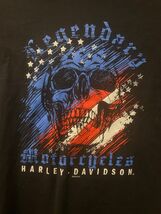 Harley-Davidson H-D T-Shirt Americana Skull Loveland Colorado 2022 4XL - $22.97