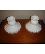 Fenton Candlesticks Silver Crest Edge - €17,13 EUR