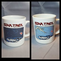 Kilncraft Star Trek USS Enterprise Klingon TOS Coffee Mug England Heat A... - $24.70