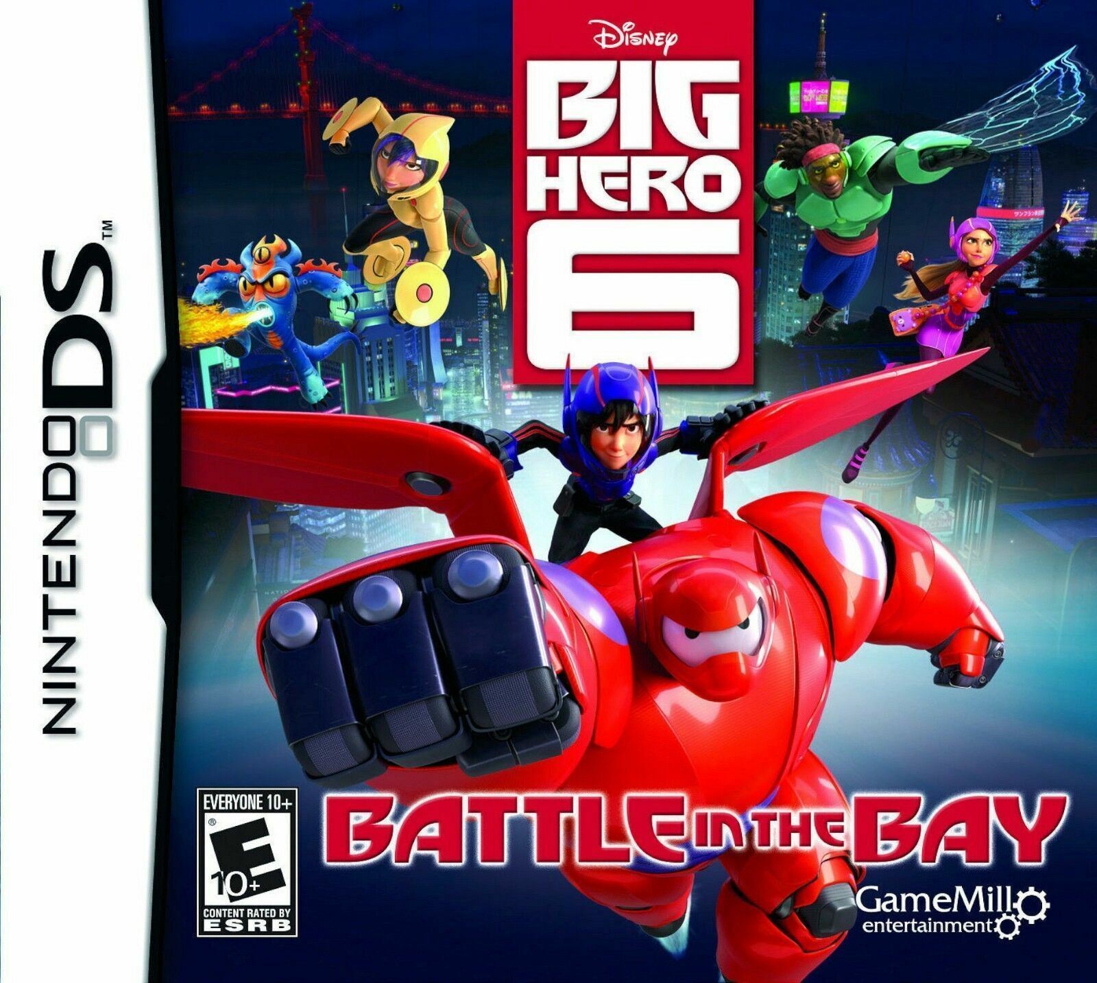 Primary image for Big Hero 6: Battle in the Bay Nintendo DS 2014 Video Game NDS fighting robots