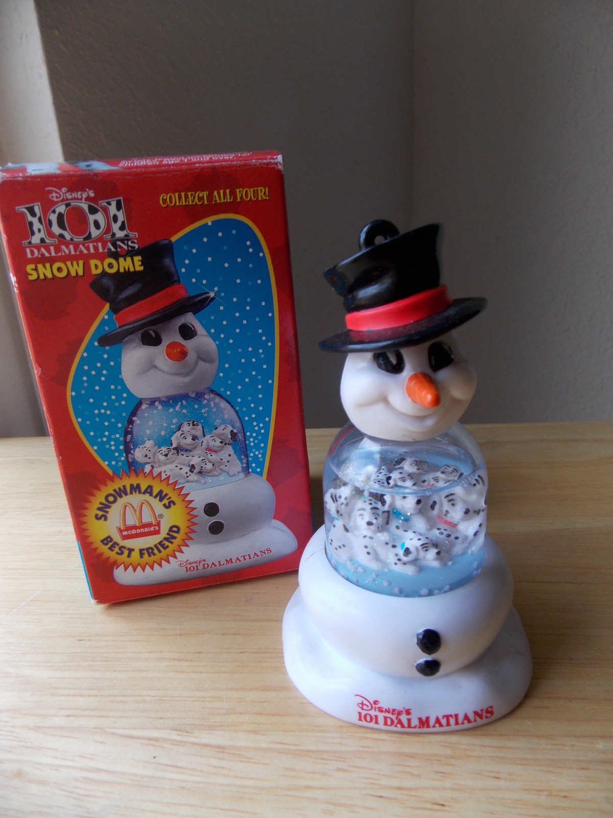 Primary image for 1996 Disney/Mc Donald’s 101 Dalmatians Snowman’s Best Friend Snow Dome 