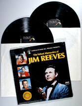 Jim Reeves - The Velvet Memories of (1978) Vinyl LP • Greatest Hits, Best of - $14.61