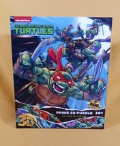 Nickelodeon TMNT 500pc Prime 3D Puzzle 24 in x 18 in 2023 - £15.65 GBP