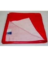 Red Cotton Bath Wrap / Sauna Towel / Tanning Blanket ~ 30&quot; x 60&quot; ~ #Y850 - $9.75