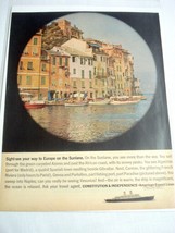 1960 American Export Lines Ocean Liner Ad Cruise Ship - $9.99