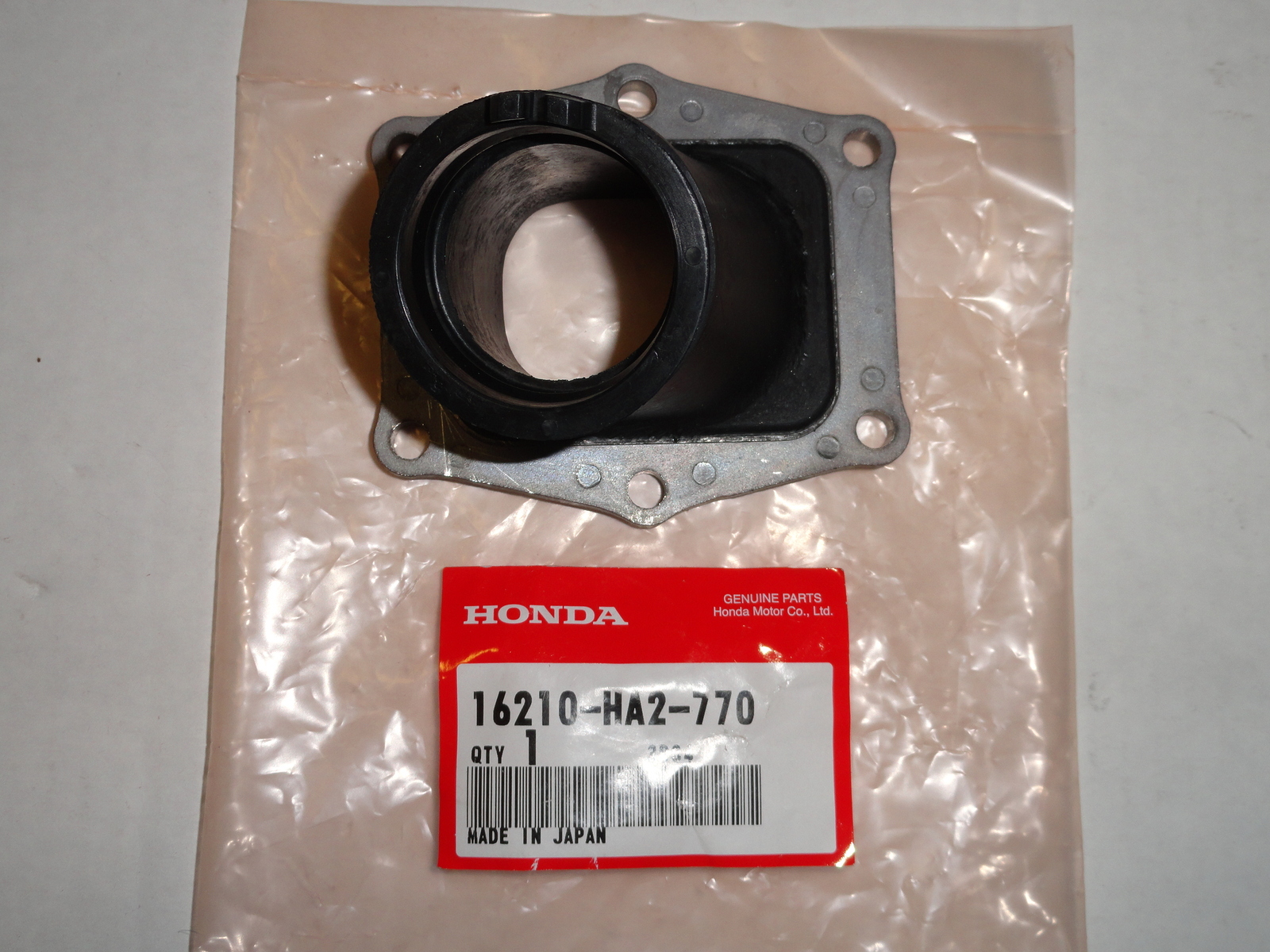 Primary image for Intake Carb Joint Boot Insulator OEM Honda TRX250R ATC250R TRX ATC 250R 250 R