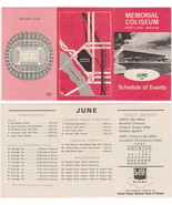 Paul Revere and the Raiders Concert Flyer Portland Memorial Coliseum 1966 - £19.55 GBP
