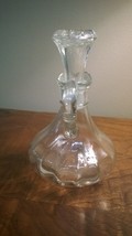 Mid Century Anchor Hocking Clear Glass Cruet image 6