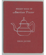 Pocket Book American Pewter Cella Jacobs book touchmarks collecting antique - £11.79 GBP