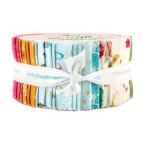 Riley Blake Designs Stardust Rolie Polie Jelly Roll Fabric 40 2.5x44&quot; Strips - $79.20