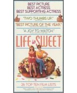 Life Is Sweet...Starring: Jane Horrocks, Jim Broadbent (used VHS) - £8.81 GBP